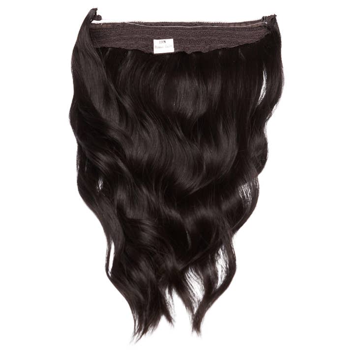 Halo Style Extension - #1B - Darkest Brown for wholesale by Fortune Wigs