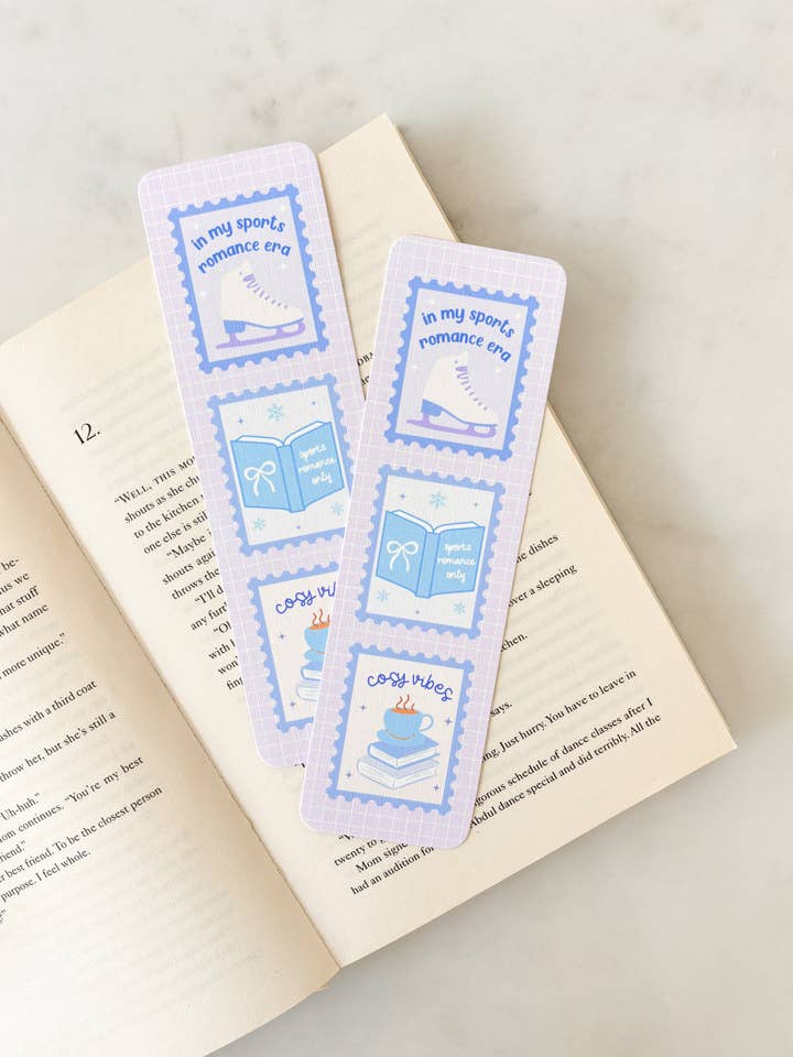 Pastell-Sport-Romantik-Stempel-Lesezeichen für den Großhandel von Fleurs on Sunday