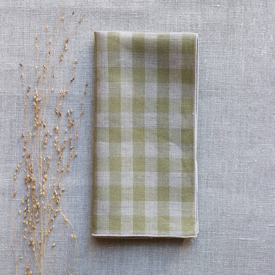 Giardino Segreto - Wholesale Dinner & Cloth Napkin - QUADRETTO pure linen napkin2