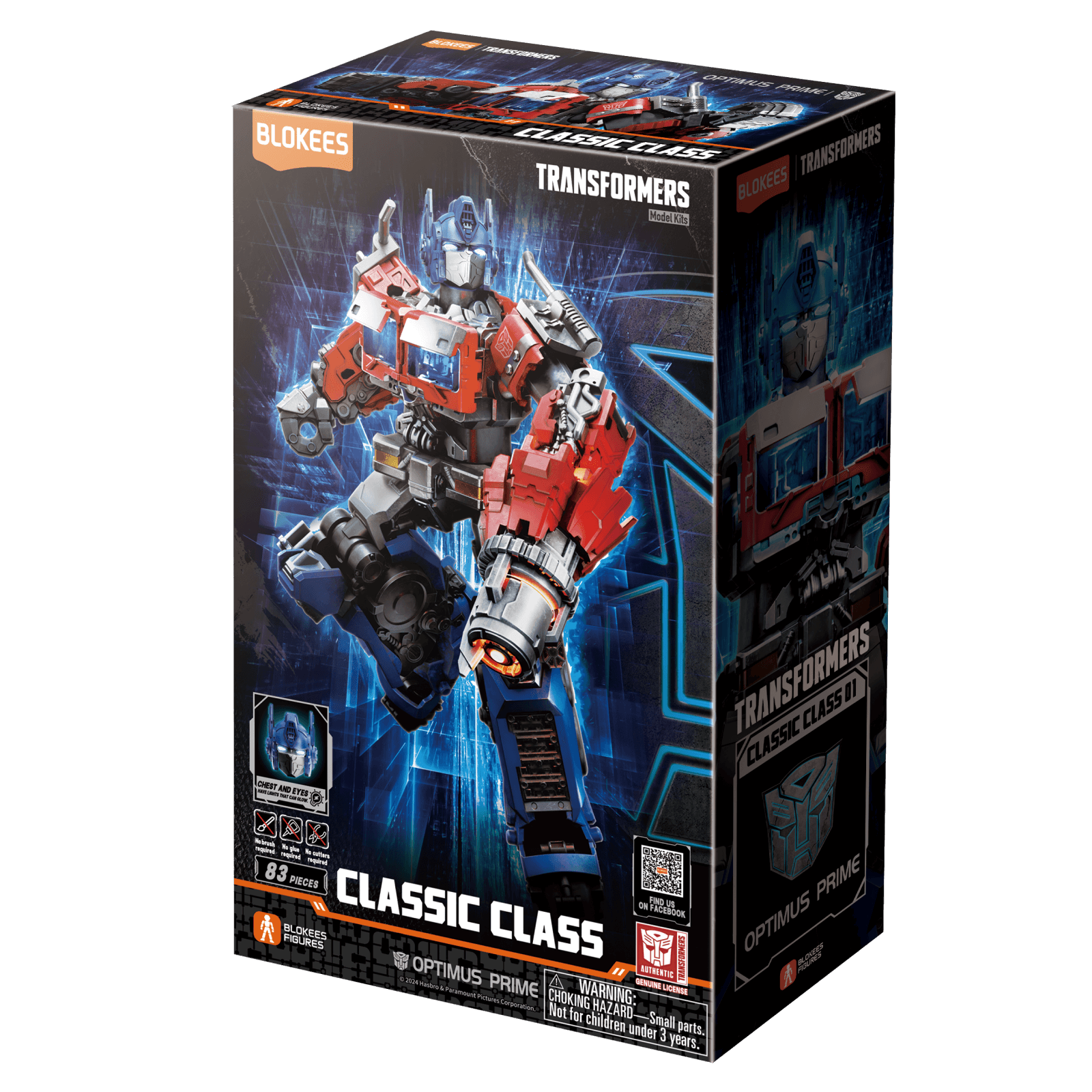 Happy Distribution - Wholesale Toy set – Kids - Blokees Figures - Transformers (Model Kit) Classic Class 2419