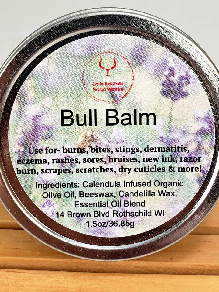 Bull Balm for engroshandel hos Little Bull Falls Soap Works