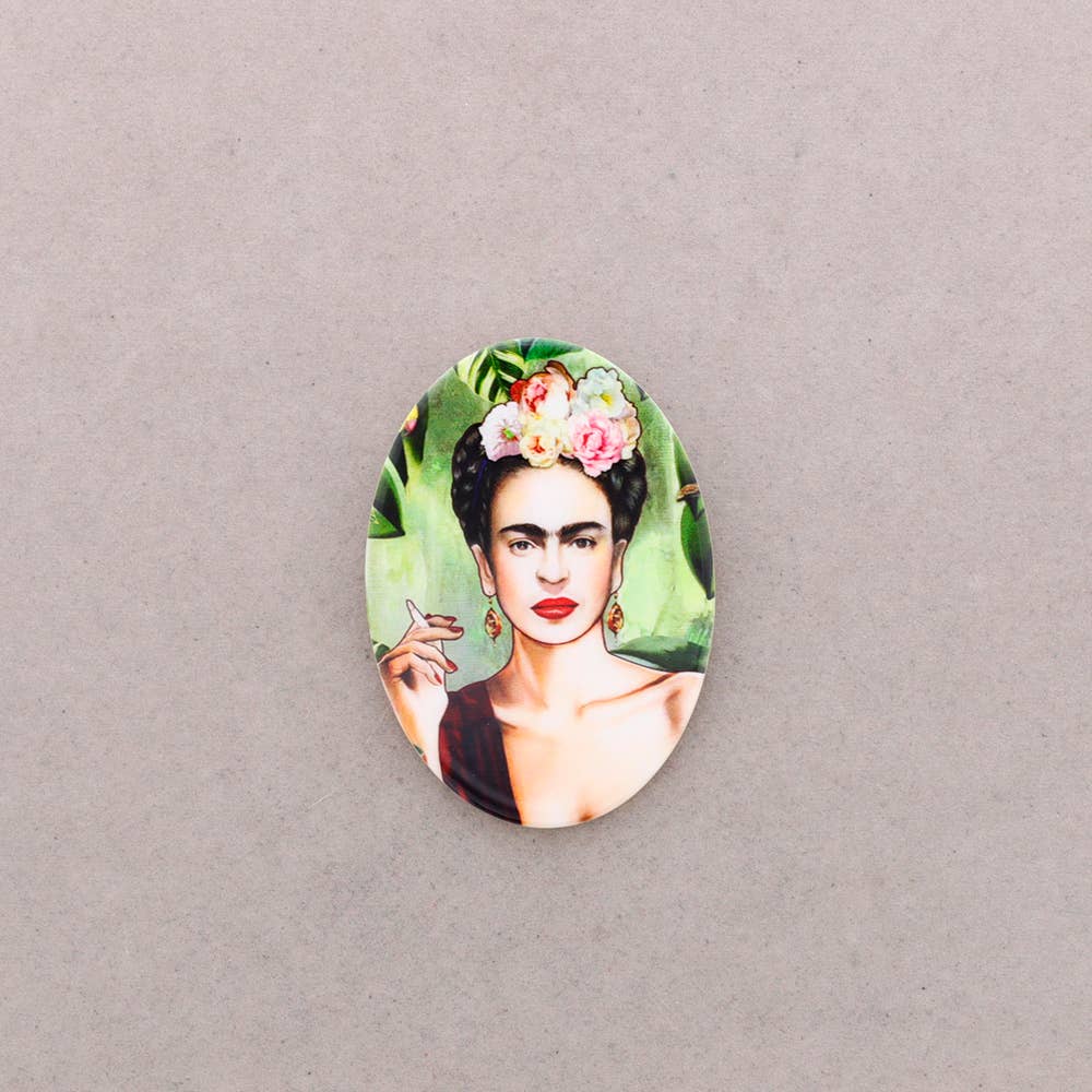 Sonata - Wholesale Snap Jewelry - Frida Oval Resin Brooch2