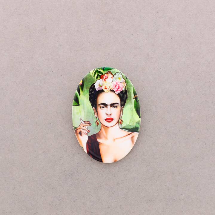 Sonata - Wholesale Snap Jewelry - Frida Oval Resin Brooch2