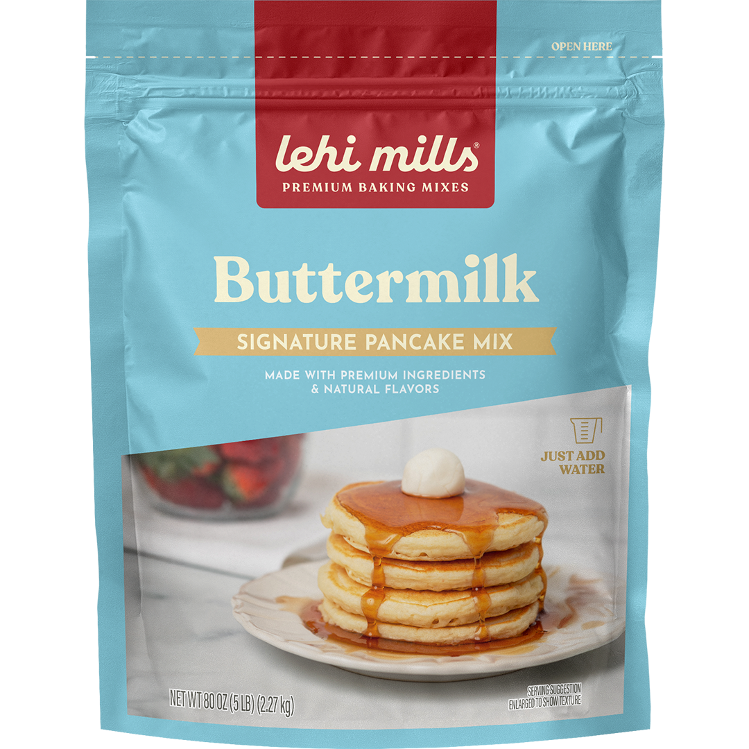 Lehi Mills - Wholesale Pancake Mix - Buttermilk Pancake Mix2