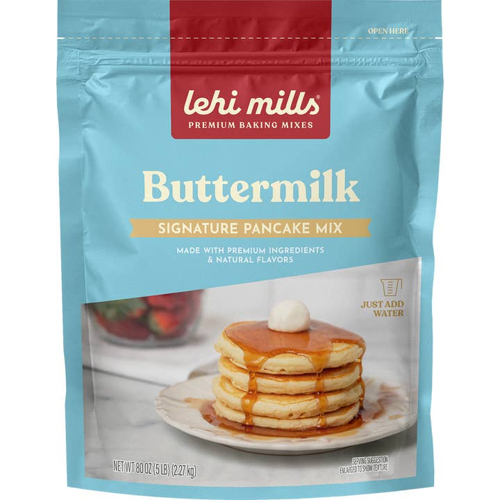 Lehi Mills - Wholesale Pancake Mix - Buttermilk Pancake Mix2