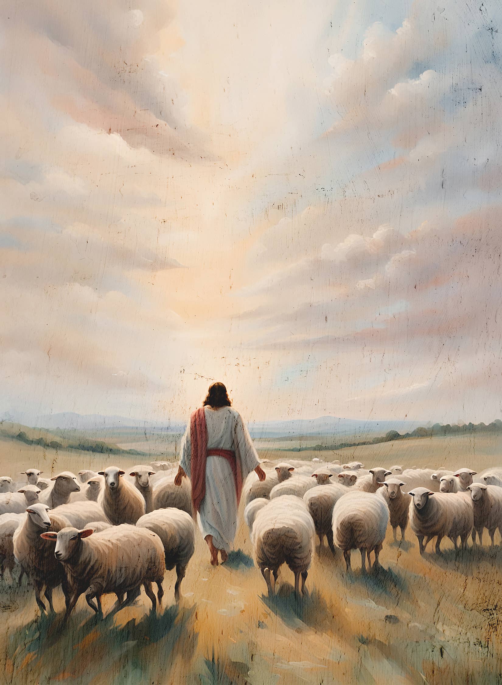 Kendrick Home - Wholesale Journal/Diary - Walk With Jesus Sheep Journal1