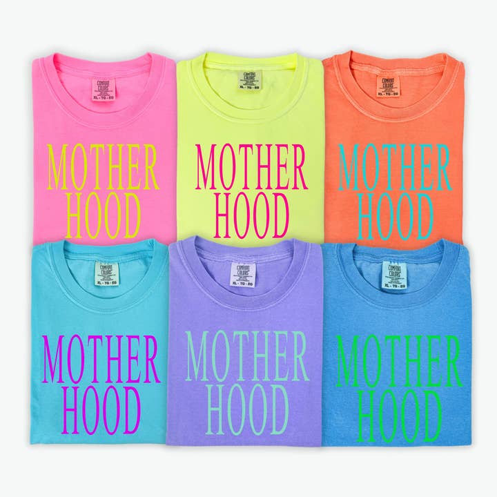 Dash Forward Wholesale - Wholesale T-Shirt (Graphic) - Women's - Summer Neon Motherhood DTF Tee