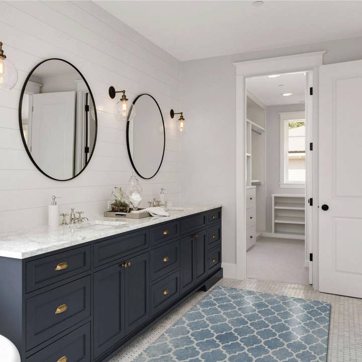 Carolina Creekhouse - Wholesale Floor Mat - Ava FloorFlat | Blue1