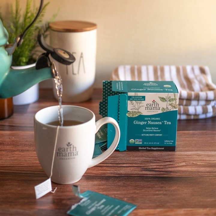 Earth Mama Organics - Wholesale Health/Detox Tea - Organic Ginger Nausea Tea4