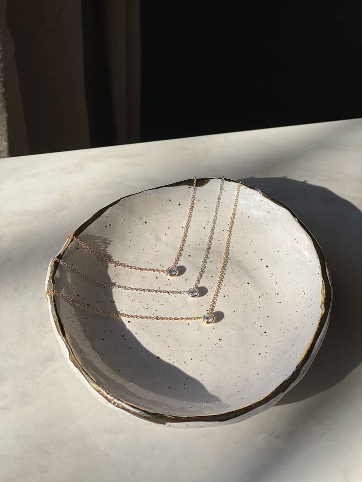 Ennia Crystal Necklace for wholesale by BELLA BUDDHA BEADS