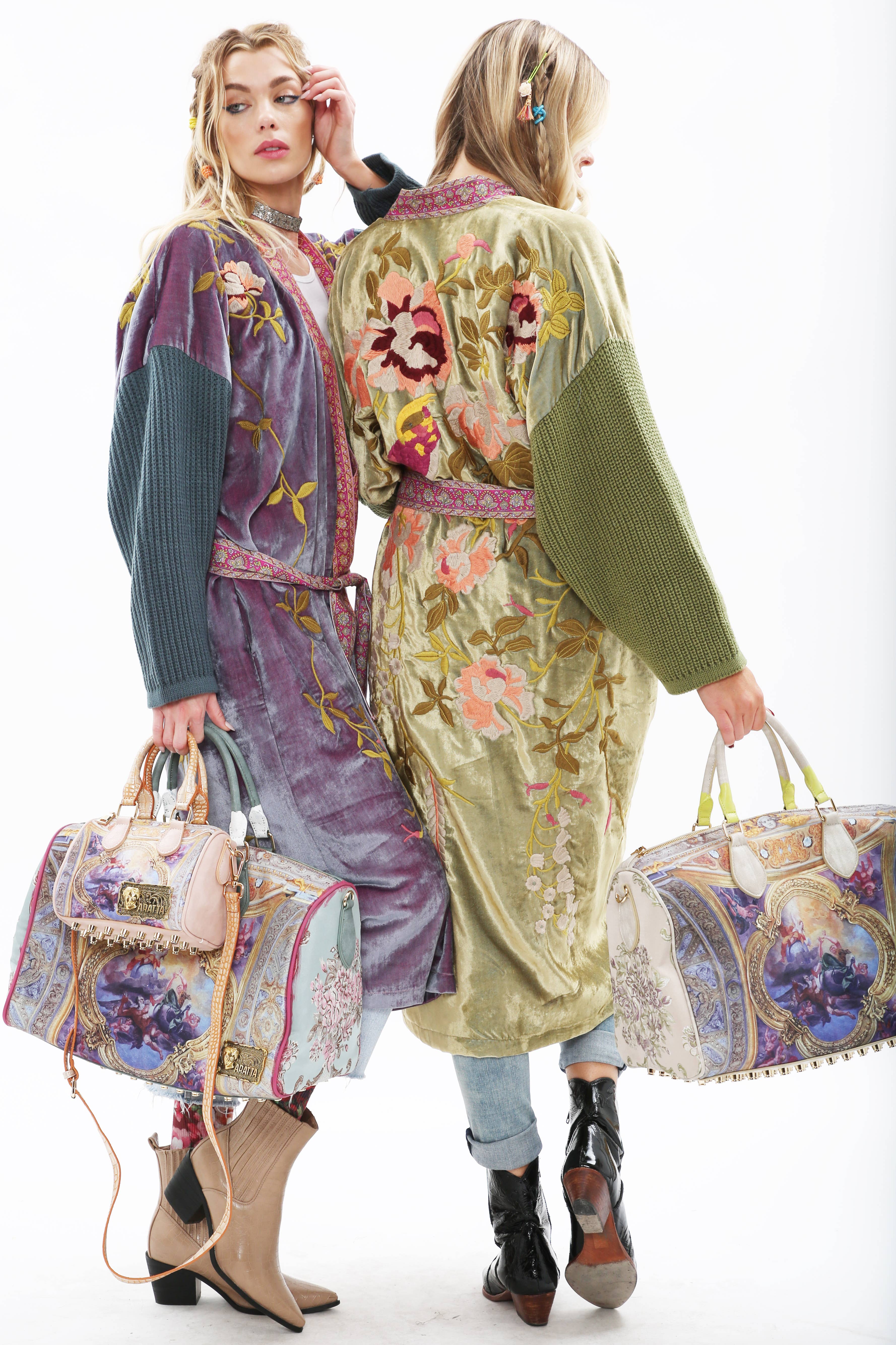 Grape Jam Something Magical Velvet Coat for wholesale on Faire14