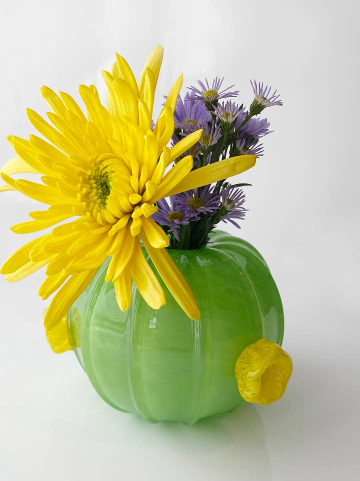 Cactus Bud Vase for wholesale by Kim Savoie Glass