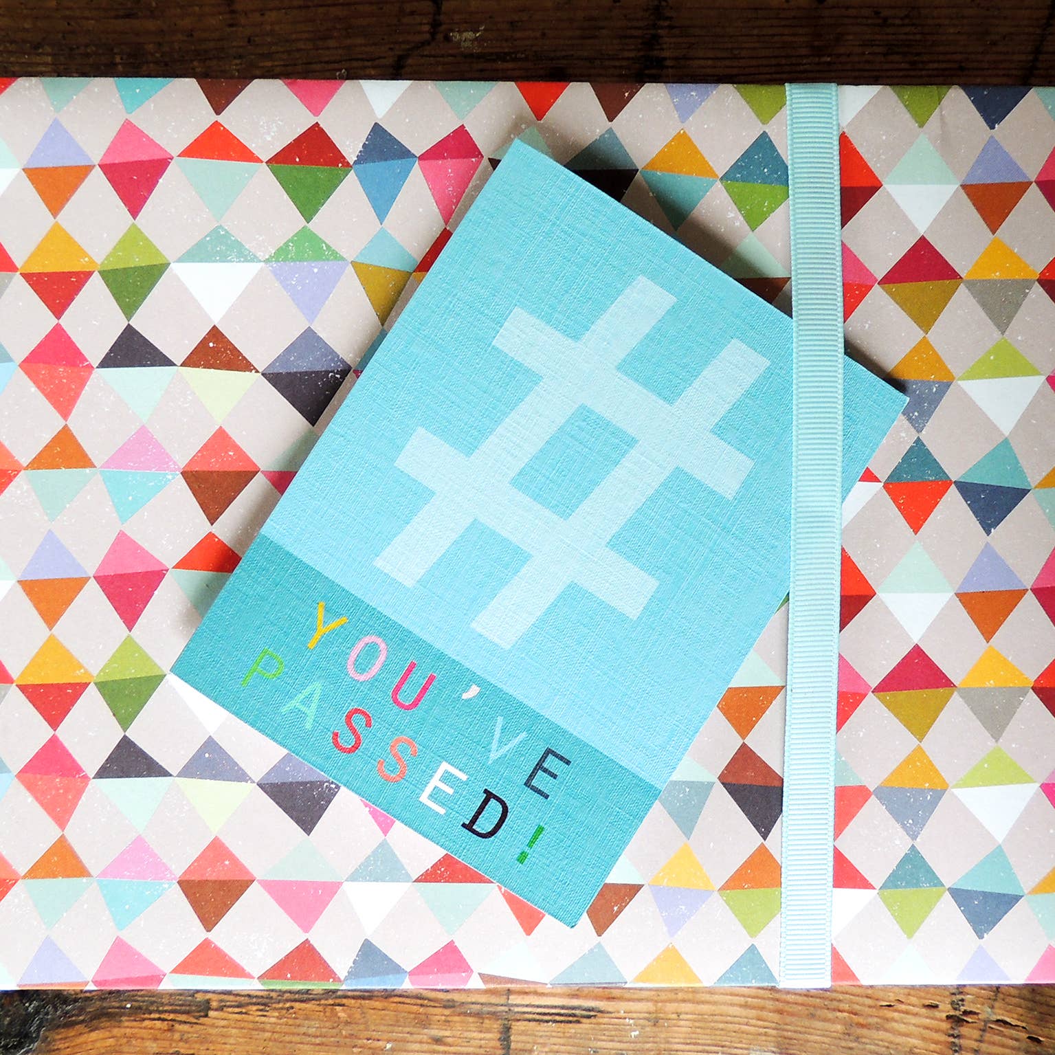 Kali Stileman Publishing – wholesale Congratulations card – STW06 Mini Hashtag You've Passed Card3