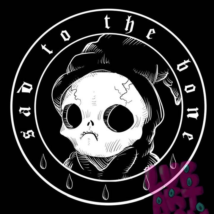 Sad To The Bone Fine Art Print for wholesale by LVB Art