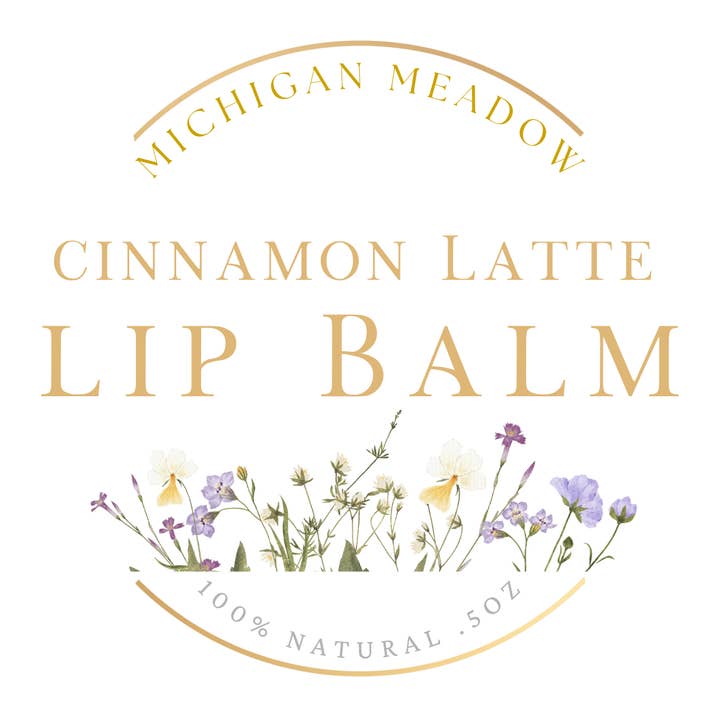 Cinnamon Latte Lip Balm for wholesale by Michigan Meadow