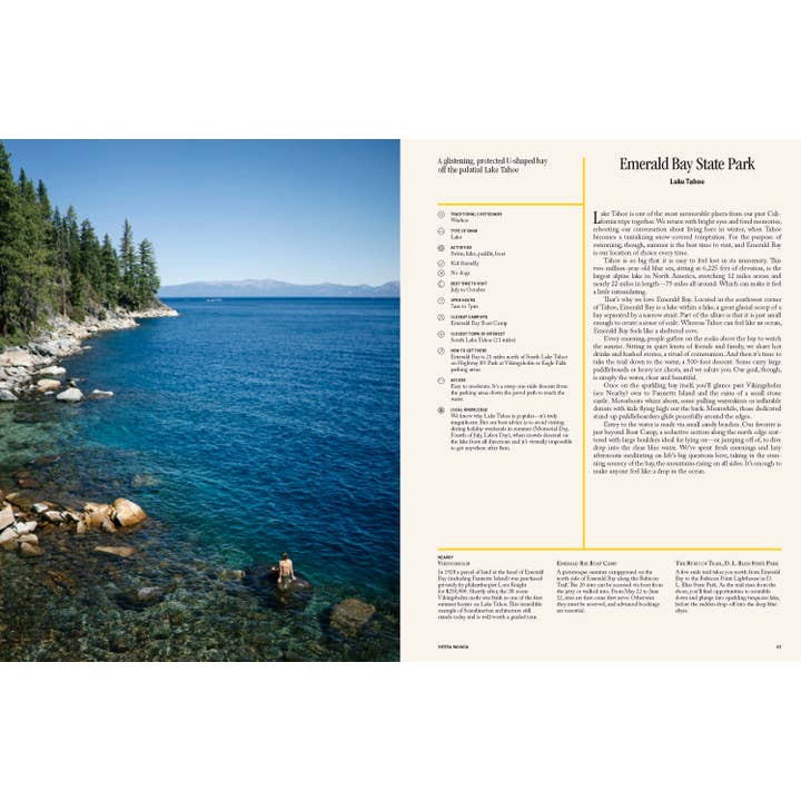 Chronicle Books - Wholesale Nature & Outdoors - Places We Swim California7