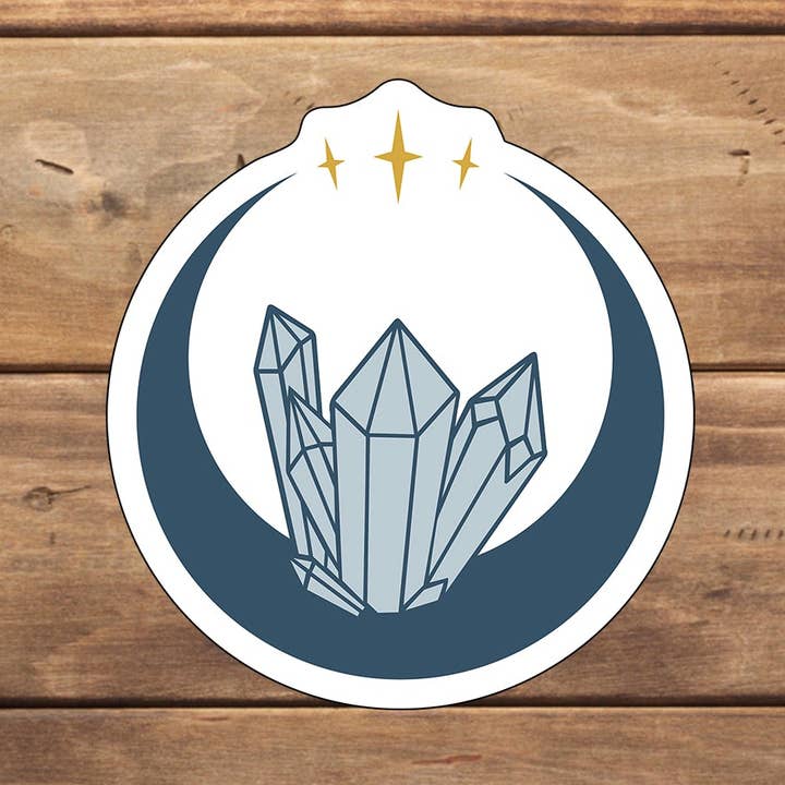 Autocolante Lua com Gems por atacado de C3DAR Design