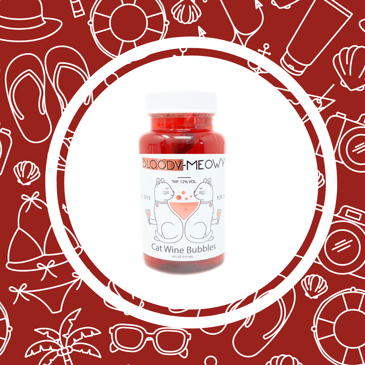 PetWineShop - Wholesale Pet Toy - Cat - Bloody-Meowy Cat Wine Bubbles Non-Toxic Catnip Bubbles2