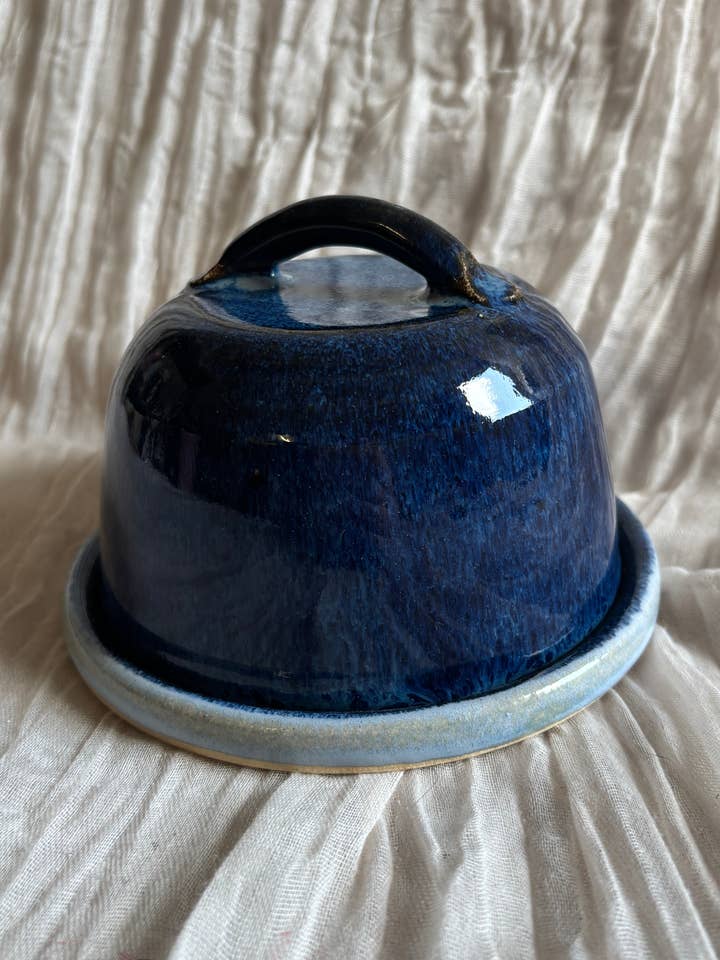 Sea Fever Butter Dish for wholesale by Charlotte Manser Ceramics