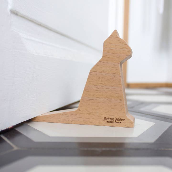 Reine Mère - Wholesale Door Stop - Beech wood door lock - Sachat (made in France)1