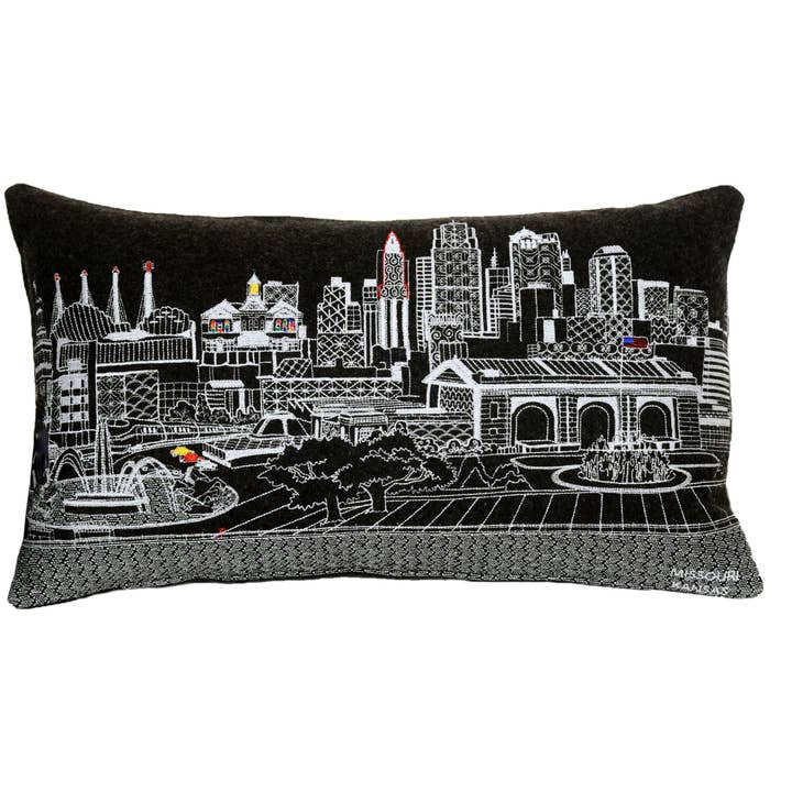 24" x 14" Prince Kansas City Pillow for wholesale by Beyond Cushions Corporation