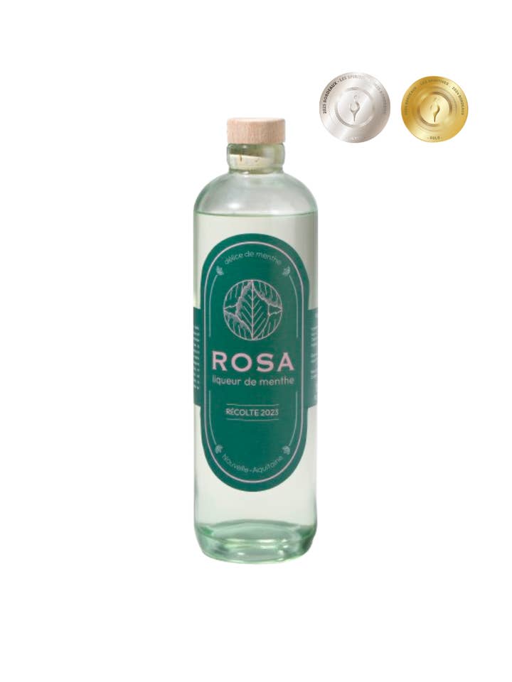 Rosa Mint | French Mint Liquor for wholesale by Maison Mounicq