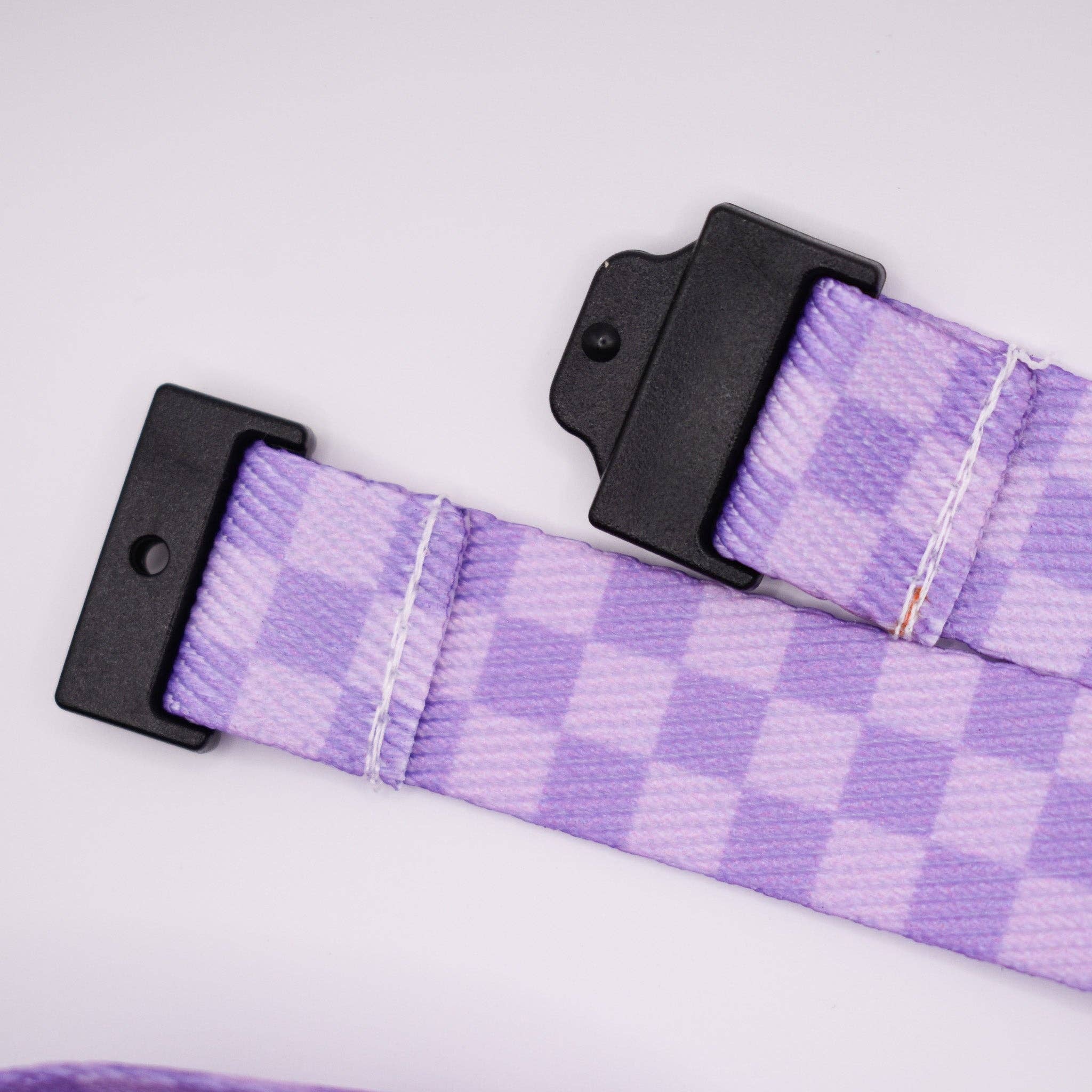 Lunamise - Wholesale Lanyard - Women's - Purple Checkered2