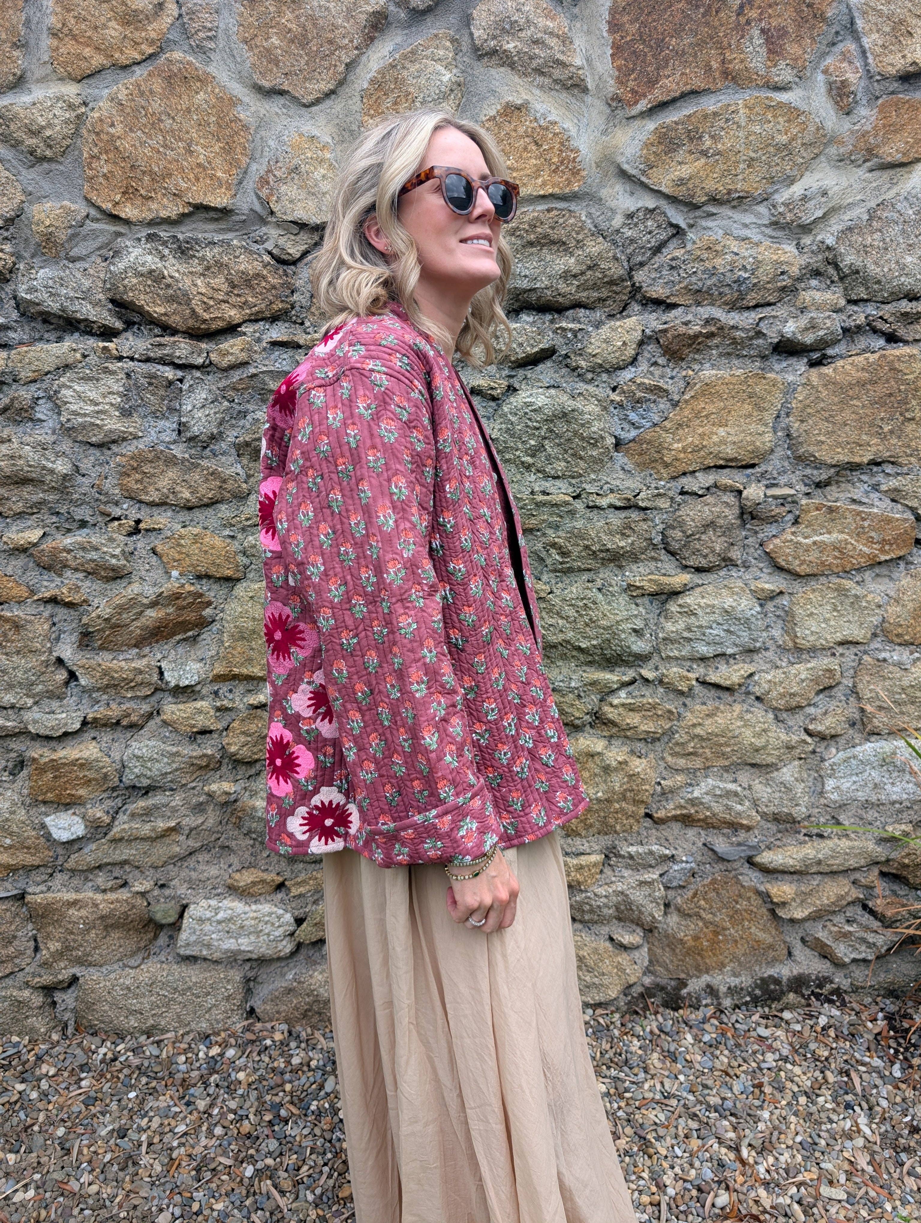 LNH EDIT - Wholesale Jacket - Women's - Lory Pink Quilted Jacket8