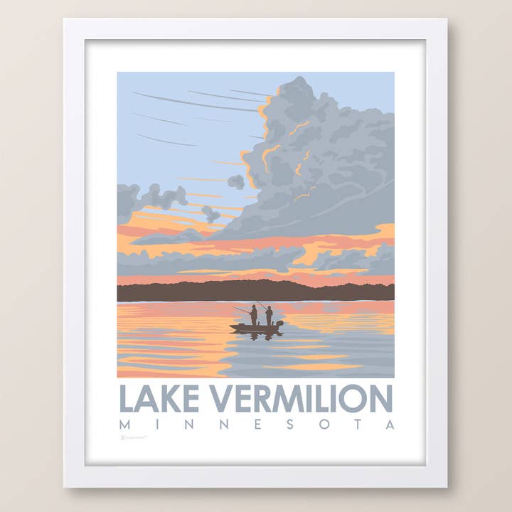 Lake Vermilion Print for wholesale by Bozz Prints
