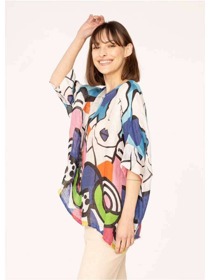 LINEN & COTTON HOUSE – wholesale Tunic – Women’s – LALA 5938 LINEN TUNIC10