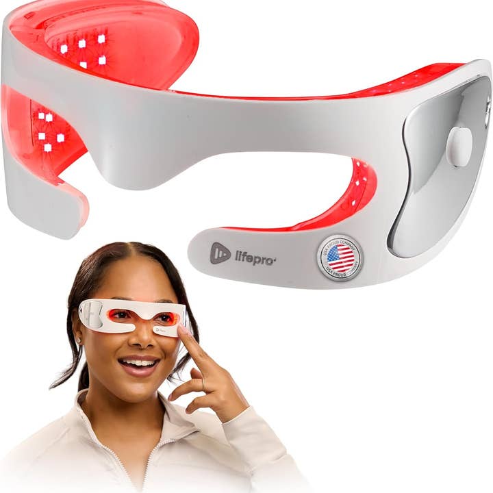 LifePro - Wholesale Body Massager - LifePro RejuvaGlow Red Light Eye Mask – LED Light Therapy0