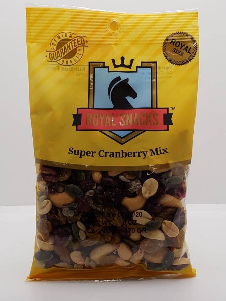 Super Cranberry Mix for wholesale by Royal Snacks Inc.