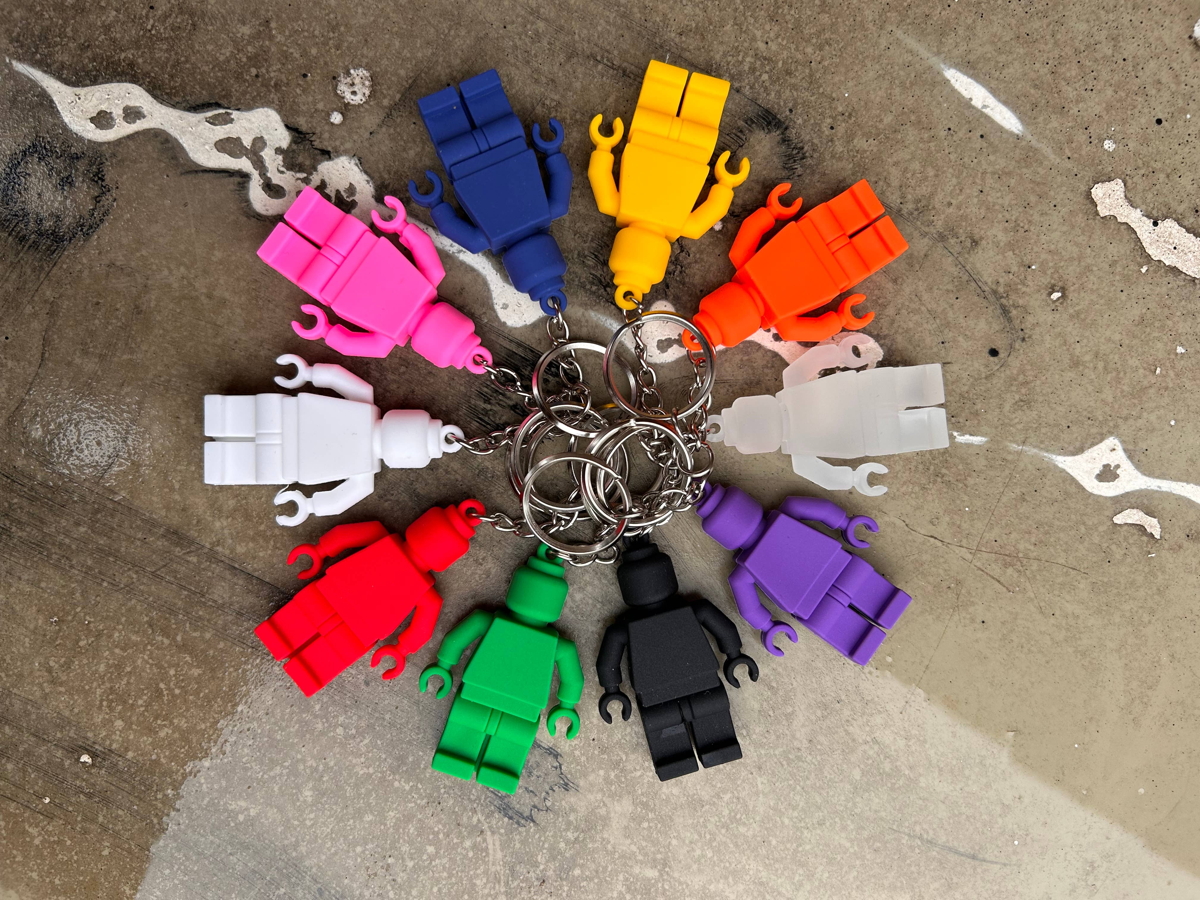 Lourens Exclusive - Wholesale Keychain - Unisex - Colorful keychain man3