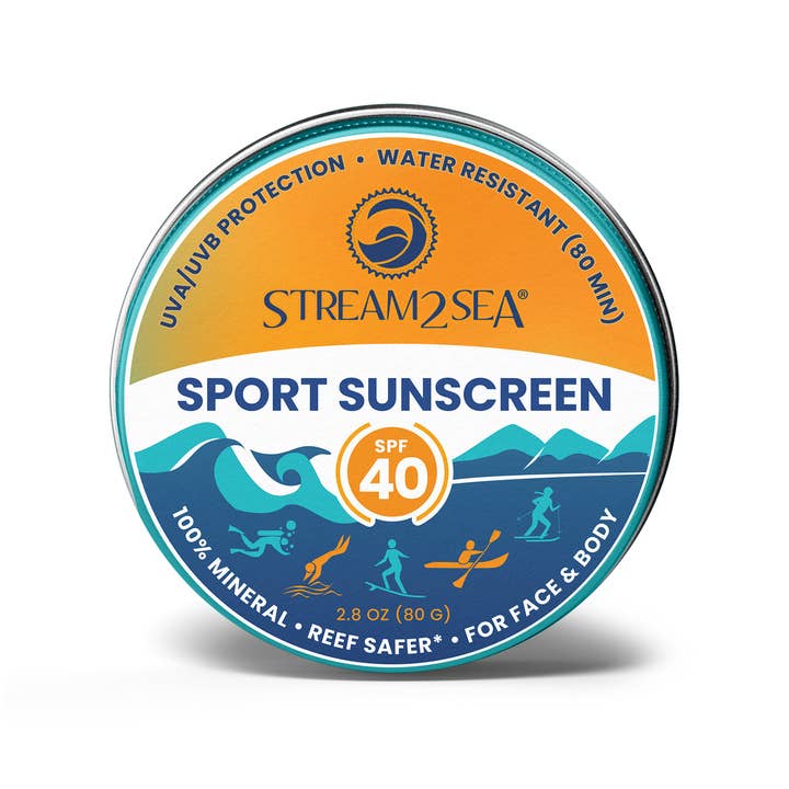 Stream2Sea - Wholesale Lip Balm - Sport Sunscreen Zinc Balm | SPF 40