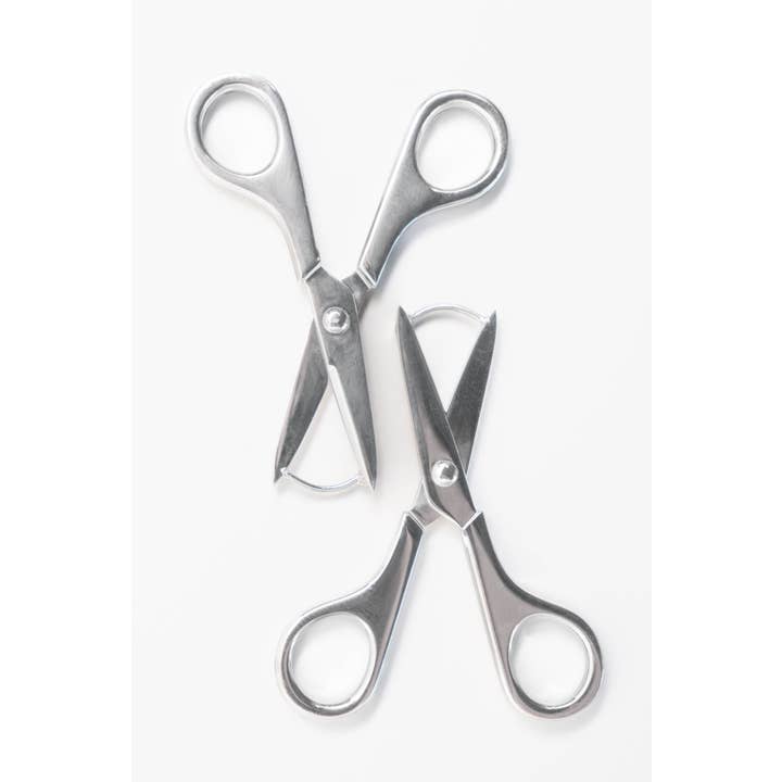 Coco Clem - Wholesale Dangle Earrings - Scissor Earrings in Silver5