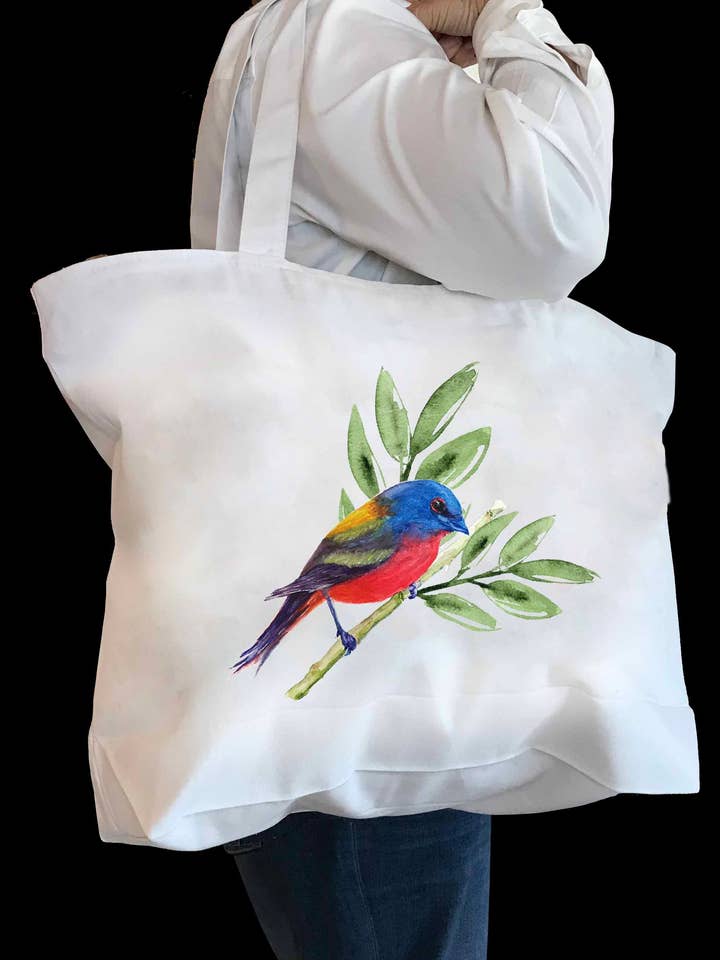 Bolsa de mano pintada con banderines para venta al por mayor de M Design Studio Gifts