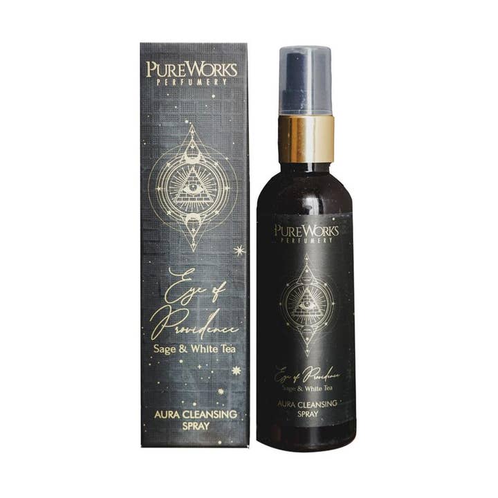 Shared Earth - Wholesale Aromatherapy Mist - Aura Cleansing Spray Esoteric Eye Providence Sage/White Tea