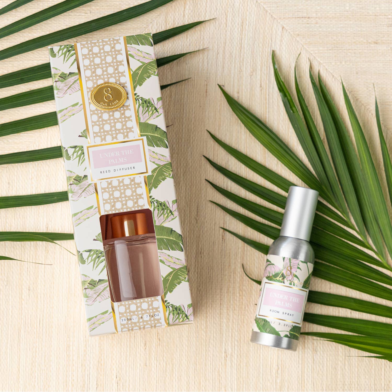 8 Oak Lane - Wholesale Room & linen spray - Under the Palms Room Spray2