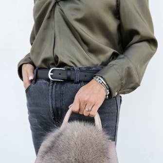 JIJOU CAPRI - Wholesale Crossbody Bag - Women's - MDTAF Italian Taupe Leather Crossbody Bag Matching Real Fur1