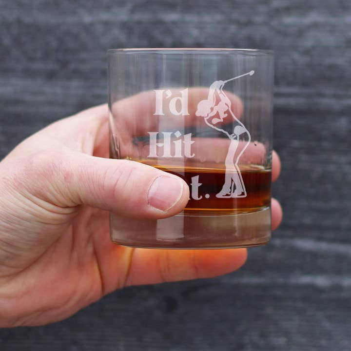 bevvee – Großhandel Cocktail-/Schnapsglas – Hit That Golf Whiskey Rocks Glass — Wandergeschenke und Dekoration2