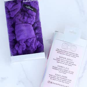 Shop Hotline – bandana de spa por atacado – Bandolete Spa Microfibra3