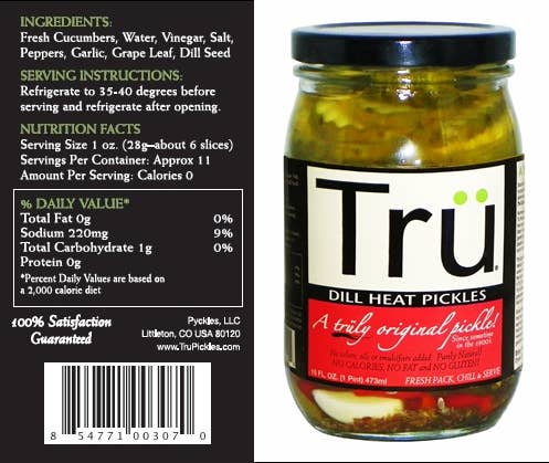Tru Pickles - Wholesale Pickled Vegetables - Dill Heat Pickles3