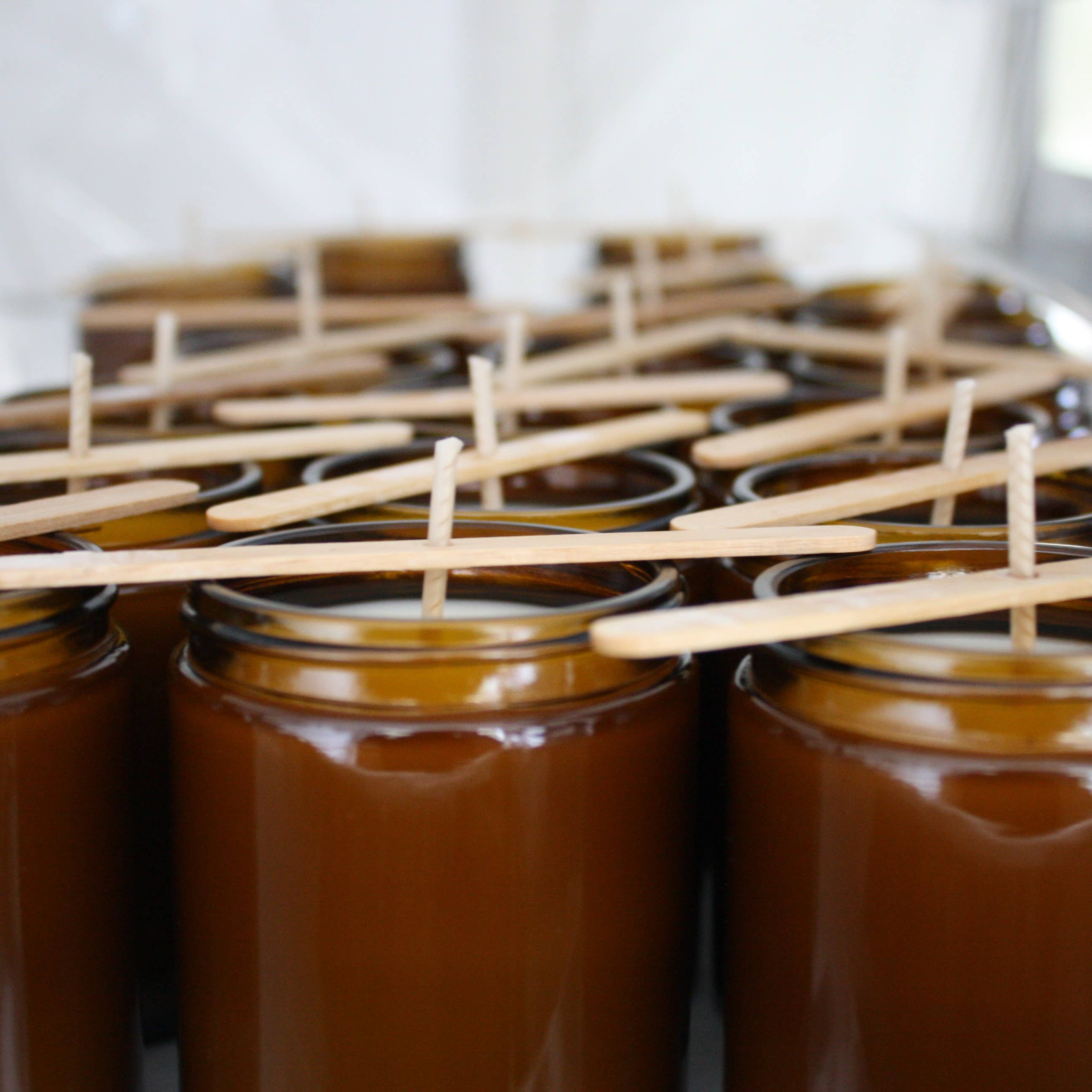 Little Motto Designs - Wholesale Jar/Filled Candle - 14 FRAGRANCES | 2 SIZES  | Amber Boxed Candle Jar9