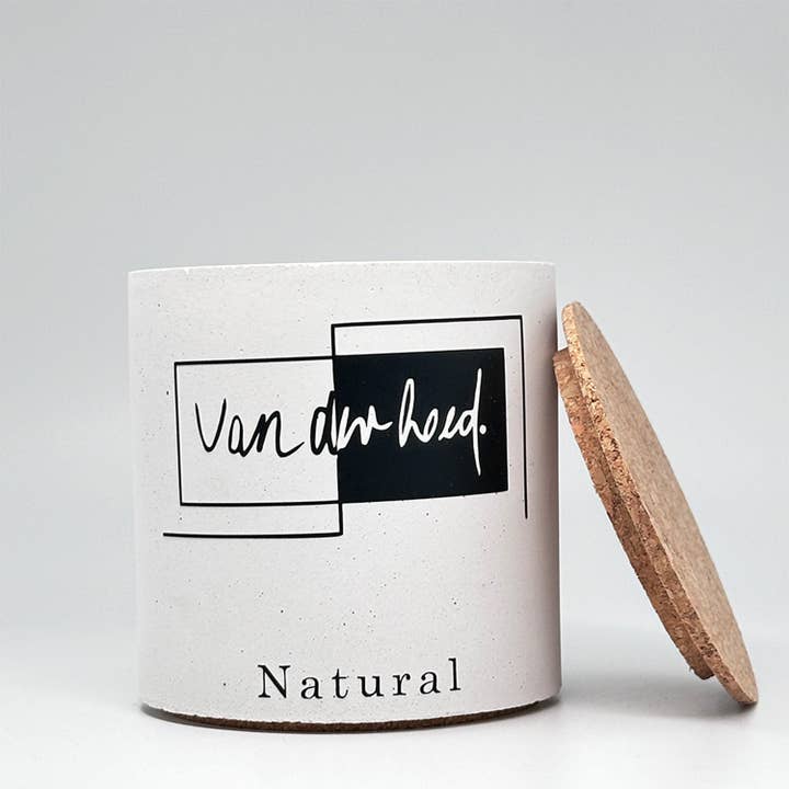 Van der hoed - Wholesale Jar/Filled Candle - Natural candle, 100% handmade2