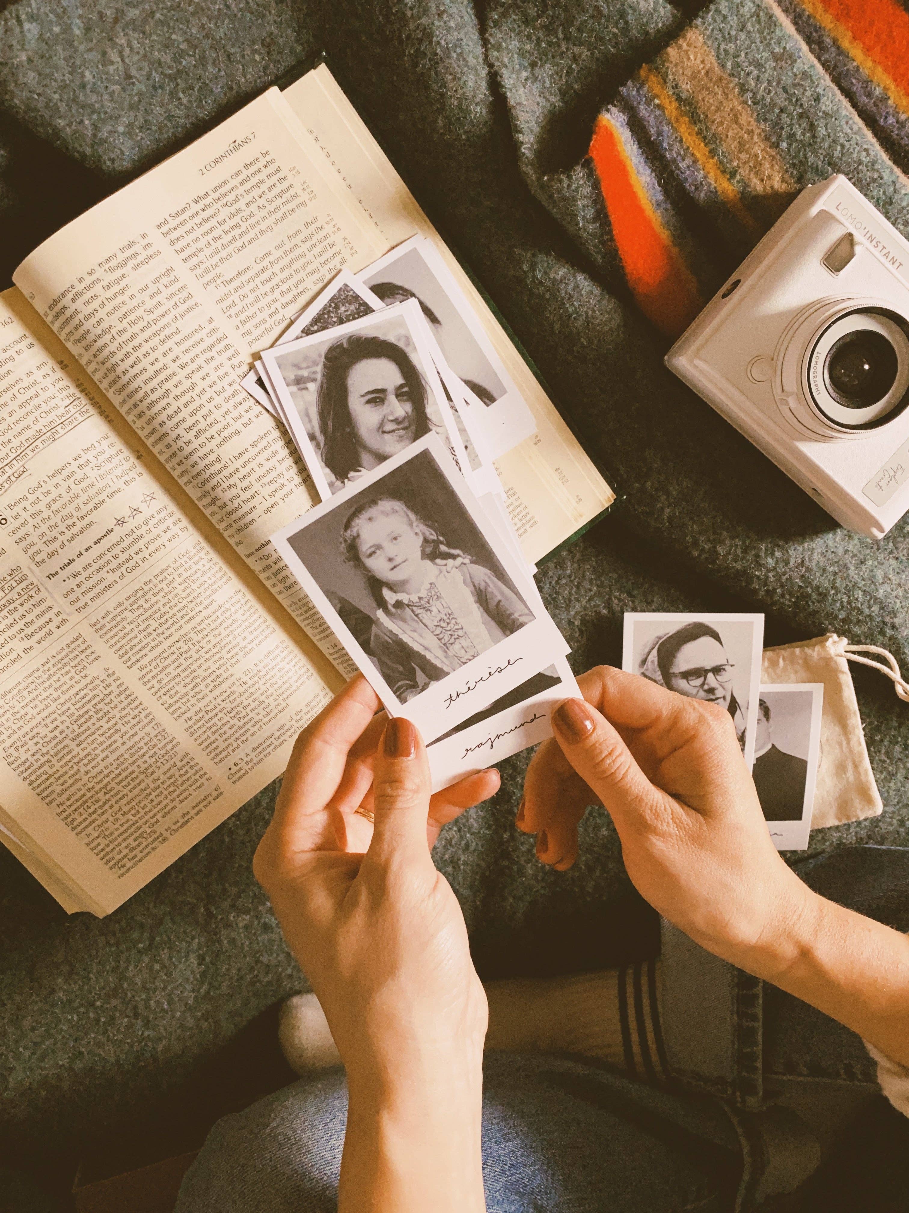 January Jane Shop - Wholesale Religious Card - Saint Polaroid Minis12