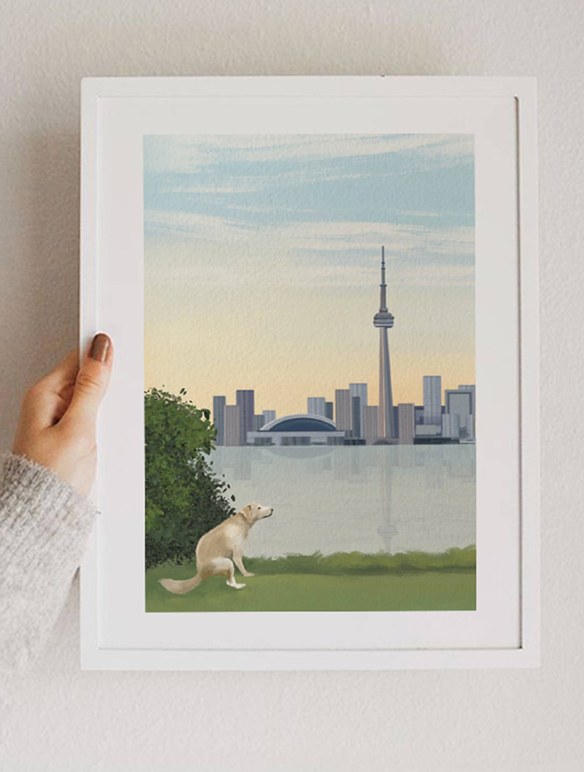 Pawssionate Art - Wholesale Art Print - Shit Happens In Toronto Art Print2