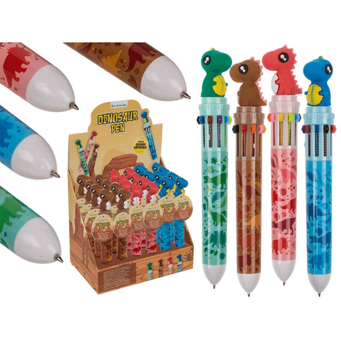 Out of the blue KG – Engroshandel Pen – Kuglepen med 10 farvede patroner,