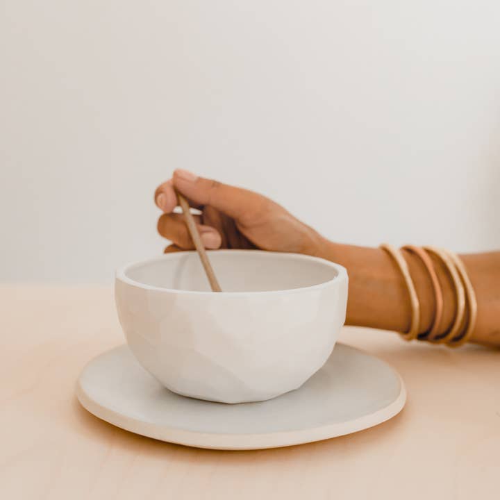 Claycraft - Vendita all'ingrosso Ciotola - Ciotola in ceramica wabi-sabi intagliata a mano aperitivo Natale10