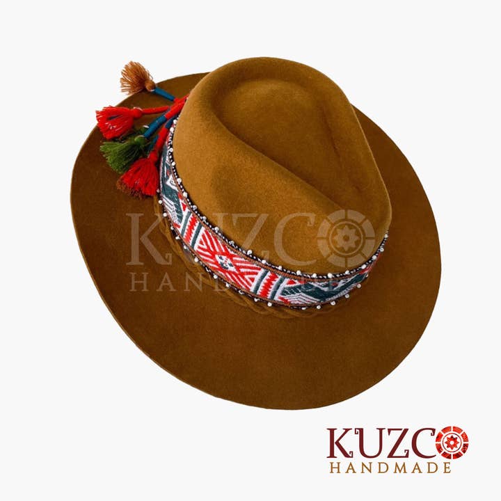 KuzcoHandmade – wholesale Fedora - Dam – Merinoull Fedora Hattar - Hantverksmässig Peruansk Hatt