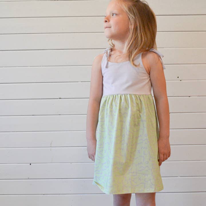 Let's Nineties Childrens Dress for wholesale by Let's Matchie